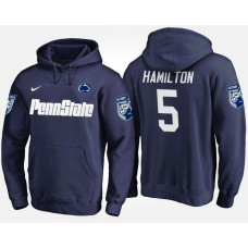Penn State Nittany Lions College Team #5 DaeSean Hamilton Name And Number Hoodie