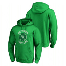 Houston Cougars Kelly Green St. Patrick's Day Fanatics Branded Luck Tradition College Football Hoodie