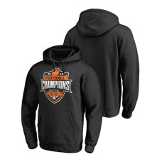 Princeton Tigers Black 2018 Ivy League Football Conference Fanatics Branded Pullover College Football Hoodie
