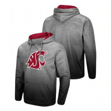 Washington State Cougars Heathered Gray Sitwell Sublimated Pullover College Football Hoodie