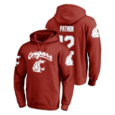 Washington State Cougars #12 Cardinal Dezmon Patmon Big & Tall Team Lockup Fanatics Branded College Football Hoodie