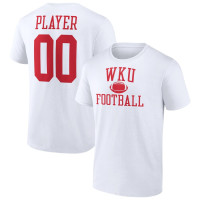 Western Kentucky Hilltoppers Fanatics Branded Football Pick-A-Player NIL Gameday Tradition T-Shirt - White