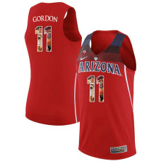 Arizona Wildcats #11 Aaron Gordon Red Jersey