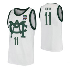 		Michigan State Spartans #11 Aaron Henry White 2019 Final Four College Basketball Jersey