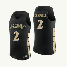 Wake Forest Demon Deacons Amber Campbell Replica Black Jersey