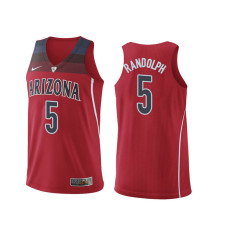 Arizona Wildcats #5 Brandon Randolph Red College Basketball Jersey