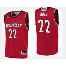 Louisville Cardinals #22 Deng Adel Red Home College Basketball Jersey