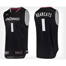 Cincinnati Bearcats NO. 1 Blue Home College Basketball Jersey