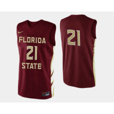 Florida State Seminoles #21 Michael Snaer Garnet Road College Basketball Jersey