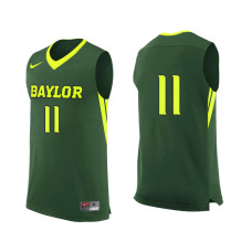 Baylor Bears #11 Mark Vital Green College Basketball Jersey