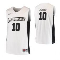 Providence Friars #10 A.J. Reeves Replica White Jersey