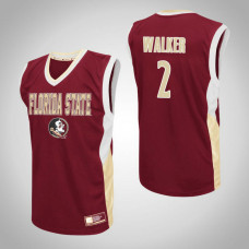 Florida State Seminoles #2 CJ Walker Red College Basketball Jersey