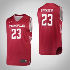 Temple Owls #23 Deja Reynolds Red College Basketball Jersey