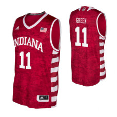 		Indiana Hoosiers #11 Devonte Green Crimson College Basketball Jersey