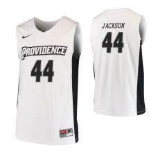 Providence Friars #44 Isaiah Jackson Replica White Jersey