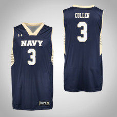 Navy Midshipmen #3 Matt Cullen Navy College Basketball Jersey