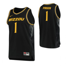 Missouri Tigers #1 Xavier Pinson Replica Black Jersey
