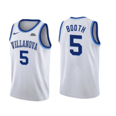 Villanova Wildcats #5 Phil Booth White College Basketball Jersey