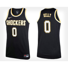 Wichita State Shockers #0 Rashard Kelly Black College Basketball Jersey