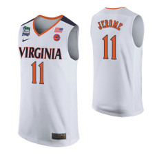		Virginia Cavaliers #11 Ty Jerome White 2019 Final Four College Basketball Jersey