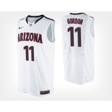 Arizona Wildcats #11 Aaron Gordon White Road College Basketball Jersey