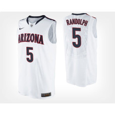 Arizona Wildcats #5 Brandon Randolph White College Basketball Jersey
