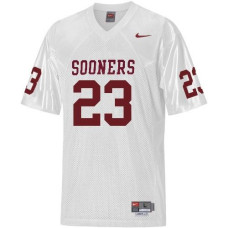 Oklahoma Sooners #23 Allen Patrick White Authentic College Football Jersey