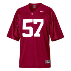 Alabama Crimson Tide #57 Marcell Dareus Red Authentic College Football Jersey