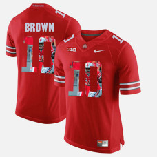 Ohio State Buckeyes #10 CaCorey Brown Scarlet College Football Jersey