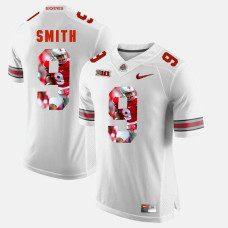 Ohio State Buckeyes #9 Devin Smith White College Football Jersey