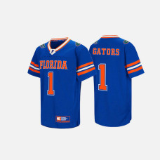 Florida Gators #1 Royal Blue College Football Jersey