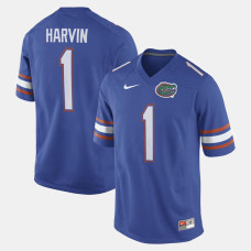 Florida Gators #1 Percy Harvin Royal Blue College Football GAME Jersey