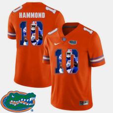 Florida Gators #10 Josh Hammond Orange College Football Jersey