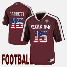 Texas A&M Aggies #15 Myles Garrett Maroon College Football Jersey