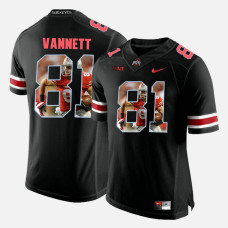 Ohio State Buckeyes #81 Nick Vannett Black College Football Jersey