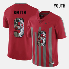 YOUTH - Ohio State Buckeyes #9 Devin Smith Red College Football Jersey