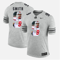 Ohio State Buckeyes #9 Devin Smith Gray College Football Jersey