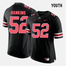 YOUTH - Ohio State Buckeyes #52 Johnathan Hankins Black College Football Jersey