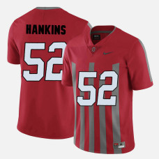 Ohio State Buckeyes #52 Johnathan Hankins Red College Football Jersey