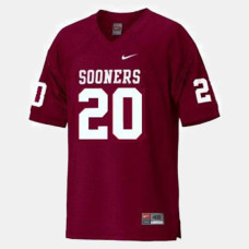 Oklahoma Sooners #20 Billy Sims Red College Football Jersey