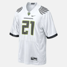 YOUTH - Oregon Ducks #21 LaMichael James White College Football Jersey