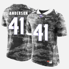 TCU Horned Frogs #41 Jonathan Anderson Grey College Football Jersey