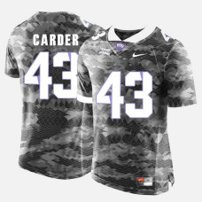 TCU Horned Frogs #43 Tank Carder Gray College Football Jersey