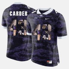TCU Horned Frogs #43 Tank Carder Purple College Football LIMITED Jersey