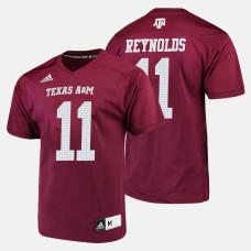 Texas A&M Aggies #11 Josh Reynolds Maroon College Football Jersey