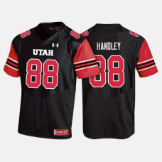 Utah Utes #88 Harrison Handley Black College Football Jersey